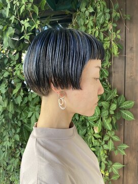 ローグ(Logue) ショートボブ アンブレラカラー