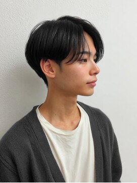 コダマ 茗荷谷店(KODAMA) MEN’S/リバースセンターパート/ニュアンスパーマ/茗荷谷