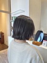 ナップヘアー NAP hair&nbsp;切りっぱなしボブ/村山 歩美