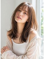 ノイ(neu)&nbsp;【静岡エリア】シアーベージュ×ナチュラルレイヤーミディ