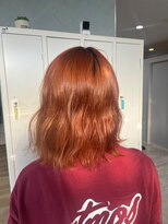 テーラヘアー 袖ヶ浦2号店(TELA HAIR)&nbsp;ブリーチピンクベージュ