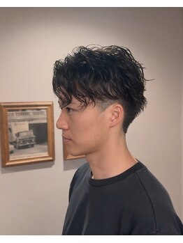 ランダー(LANDER)の写真/【圧倒的メンズパーマ】自宅でもキマる再現性パーマ◎強すぎず、弱すぎない。「ちょうどいい」を叶えます♪