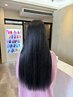 【幸妻指名限定】クオライン縮毛矯正+セレクタートリートメント¥13750