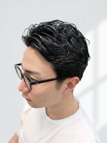 エクラート メン 仙台(ECLART men.)&nbsp;仙台　30代　ニュアンスパーマ　フェザーパーマ　シャドーパーマ