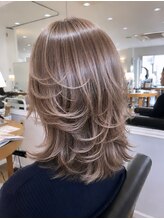 ユウ 香久山店(U) 【UHair】大人ミディアムレイヤー