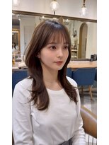 ロンドアベニール 北千住(Lond avenir)&nbsp;韓国風レイヤーカット/ミディアムレイヤー/ハッシュカット北千住