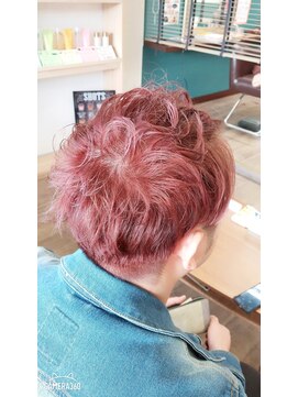 ヘアースタジオココルッチ(hair studio CoCo-Rucchi) ピンク