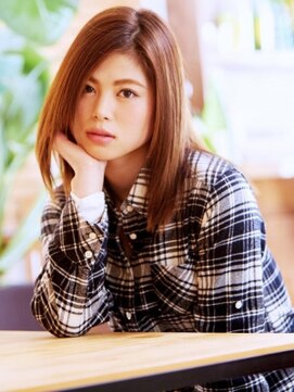 エマージュ 池袋東口店(Emerge) ストレートミディアムレイヤーはモテ愛されの予感☆【池袋/池袋