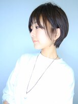 ラウンジ モリオ イケブクロ(Lounge MORIO Ikebukuro) 【morio池袋】大人可愛い前下がり透け感ショート♪