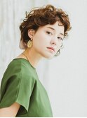 クセ毛風エッジパーマ