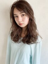 アイティー バイ アルバム 浦和店(IT by ALBUM)&nbsp;スパイラルカール_ココアブラウンフリンジウェーブ_7153