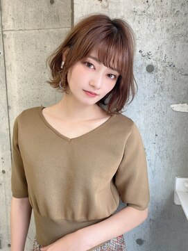 ロンド ロビン 栄(Lond robin) 【Lond robin】耳にかけても可愛い外ハネボブ  807