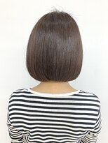 クオリス 上板橋店(QUALIS) ツヤ髪/ワンカール/ショートボブ/ラベンダーブラウン/ミニボブ