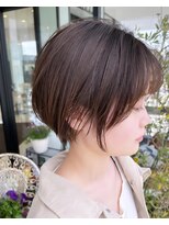 アース 山形店(HAIR&MAKE EARTH)&nbsp;ショートすぎないボブすぎないスタイル