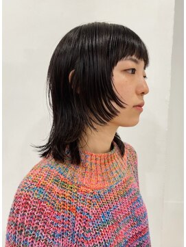 ドットプラス リム(Dot+LIM) （stylist 曽我）ストレートウルフ