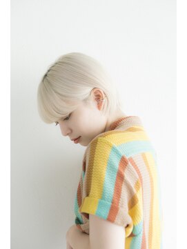 ミエルヘアーエスト 新宿店(mielhair est) ハイトーンショート　　　　新宿