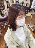 薄めバングベオウルフフェイスレイヤー新・大人ミディ