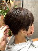 ショートボブ×ハイライト【LODAT横浜】