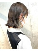 外ハネ インナーカラー