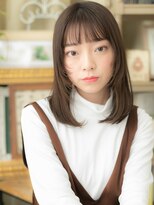 カバーヘアアンドスパ ブリス 浦和(COVER HAIR&SPA bliss)&nbsp;シースルー前髪小顔前下がりウルフレイヤーa浦和20代30代40代