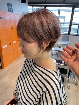 コワファーストナガサキシャンプーボーイ(COIFF1RST NAGASAKI SHAMPOO BOY) 大人ショートボブ×ナチュラルボブ×ミニボブ  20代30代40代