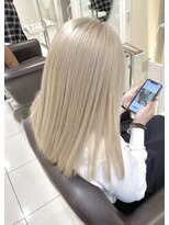 ヤヨイブレインズフェアリー(YAYOI BRAINS fairy)&nbsp;艶髪ハイトーン×ホワイトブロンドヘアー