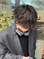 フィフス 渋谷(fifth)&nbsp;メンズ束間波巻きスパイラルパーマツイストスパイラルパーマ