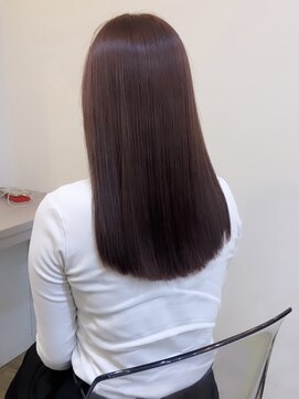 イオエ(ioe) 黒髪/ボブルフ/ネビージュ/小顔/ワンレン/髪質改善/グレージュ