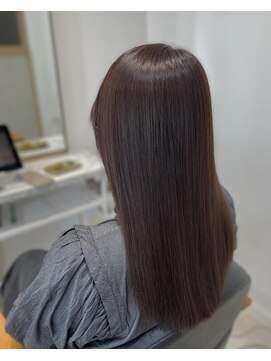 シャルマン 六町(CHARMANT) アッシュグレー×髪質改善ケラチン