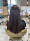 ツヤサラストレート