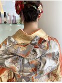 和装ヘアアレンジ