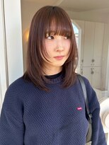 リィベ(Liibe)&nbsp;10代20代30代ことりベージュ/エモージュ/フェイスレイヤーカット