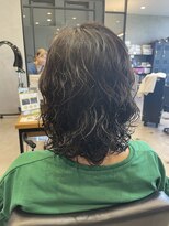 アチーブリス(achieve Liss)&nbsp;伸ばしかけ途中パーマイメチェンゆるふわ大人可愛い☆アッシュ