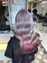 ジゼル 小倉(GiseL)&nbsp;シルバー/ピンクレッド