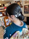成人式艶シニヨン♪♪