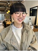 刈り上げマッシュショート