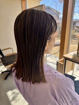 ヘアールームフルール(Hair room Fleur) 切りっぱなし