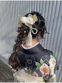 【2025卒業式】ふわふわ編みおろし