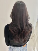 ヨーク(YOKE)&nbsp;艶髪モカブラウンロングレイヤー顔まわり