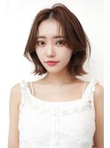 韓国レイヤー顔周りカット透明感カラー髪質改善艶髪シースルー