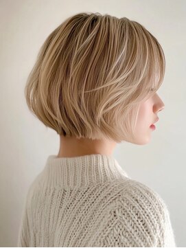 モードケイズ 調布店(MODE K's) ハイトーン_調布顔周り前髪カットブリーチレイヤーカット