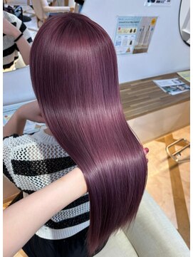 ラビスモア(Lovis moa) ラベンダーグレー/メルティカラー/似合わせカット/上尾/韓国