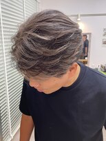オリビアヘアー(OLIVIA HAIR) 自然な立体感で魅せるメンズバレイヤージュ