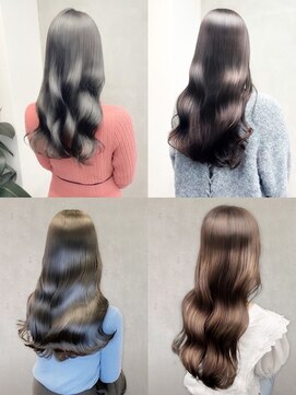 アース 明石店(EARTH) 大人かわいいモカベージュナチュラルロブヘアー美肌