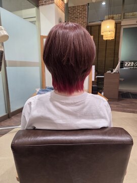 グラス(GRASS) インナーカラー　レッド