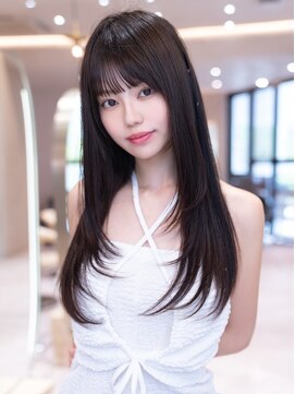 エースハバナ 渋谷(1 HAVANA) チョコグレージュ/20代30代大人かわいい/ミディアムレイヤー