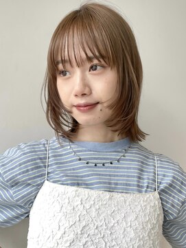 ラフ フロム ガーデン(Laf from GARDEN) ボブ/レイヤーカット/顔周りカット/透明感カラー