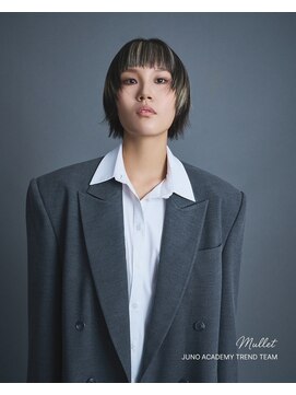 ジュノヘアージャパン 表参道(JUNO HAIR JAPAN) 韓国ヘア タッセルボブ マレット デザインカラー レイヤーボブ