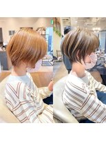 バンプ ギンザ(BUMP GINZA) 30代40代50代前髪あり銀座小顔大人かわいいくびれショートヘア伊