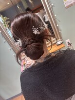 ルポヘアー(Repos Hair)&nbsp;カチモリアップスタイル